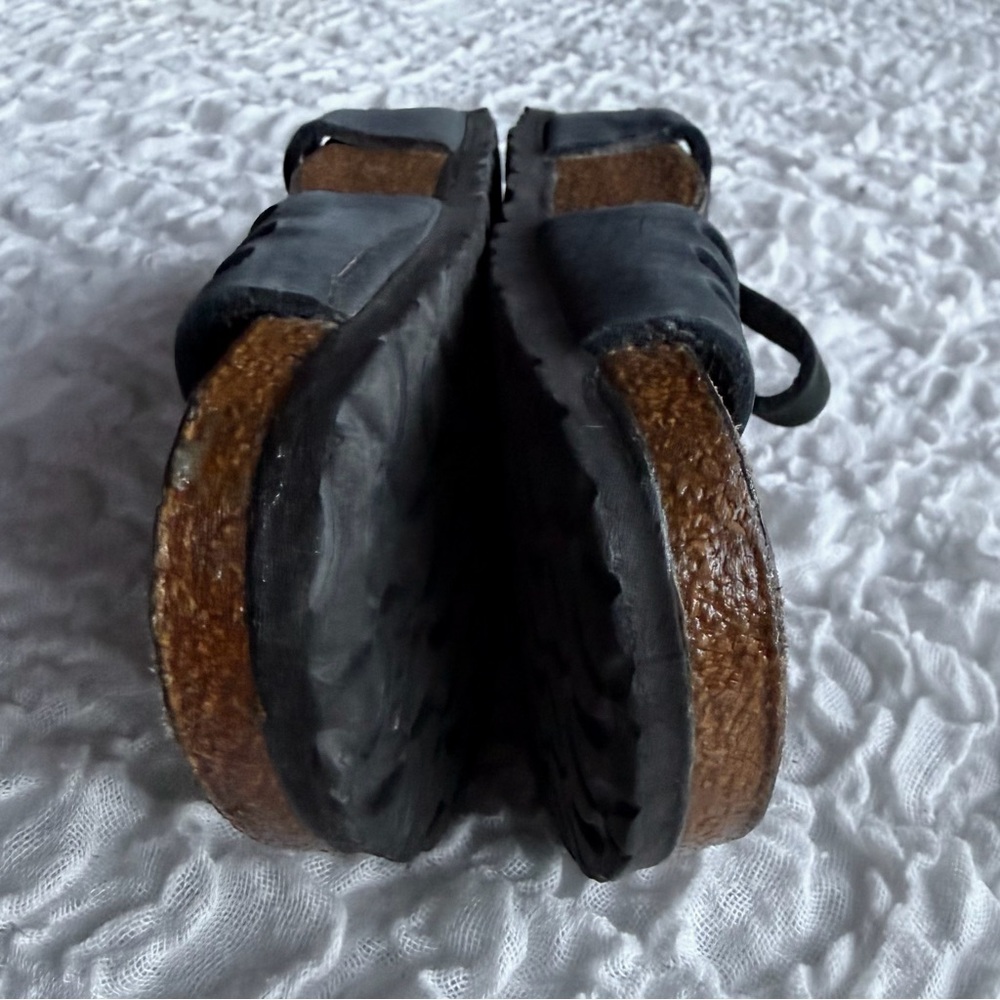 Birkenstock Bali Black Oiled Leather Sandals EU35/US4-4.5 - Picture 5 of 10